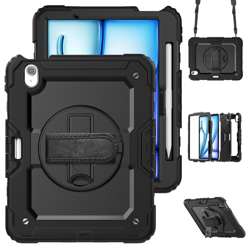 Tech-Protect Solid360 iPad Air 11" 2024-etui - sort