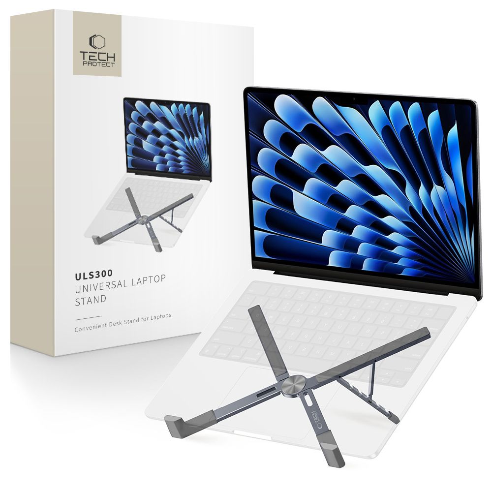 Tech-Protect ULS300 Stativ för bärbar dator - Grå