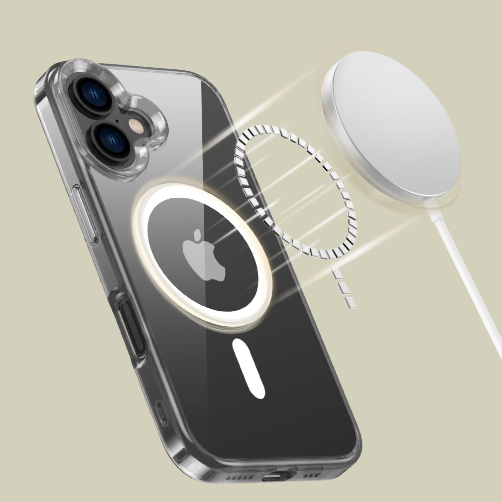 Tech-Protect FlexAir Hybrid MagSafe iPhone 16-etui - Klar