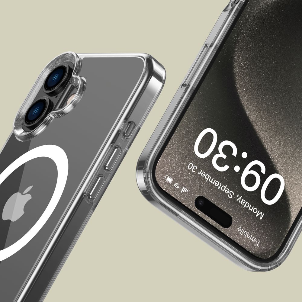 TECH-PROTECT FLEXAIR HYBRID MAGSAFE IPHONE 16 PLUS KLAR
