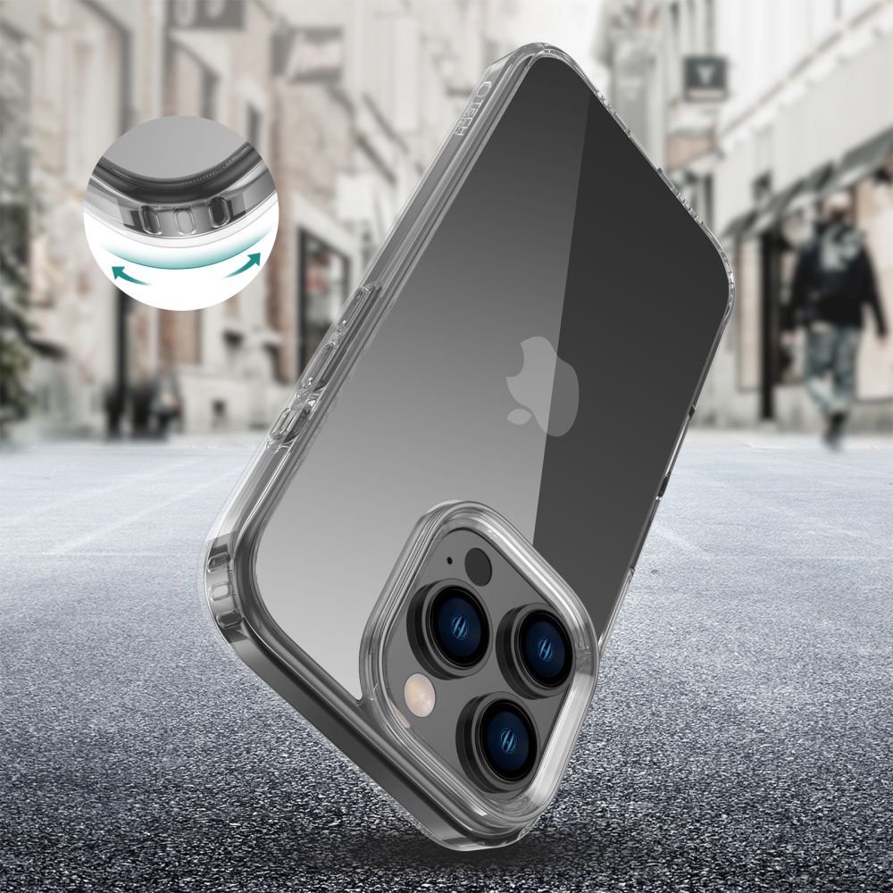 Tech-Protect FlexAir Hybrid-etui til iPhone 16 Pro - Klar