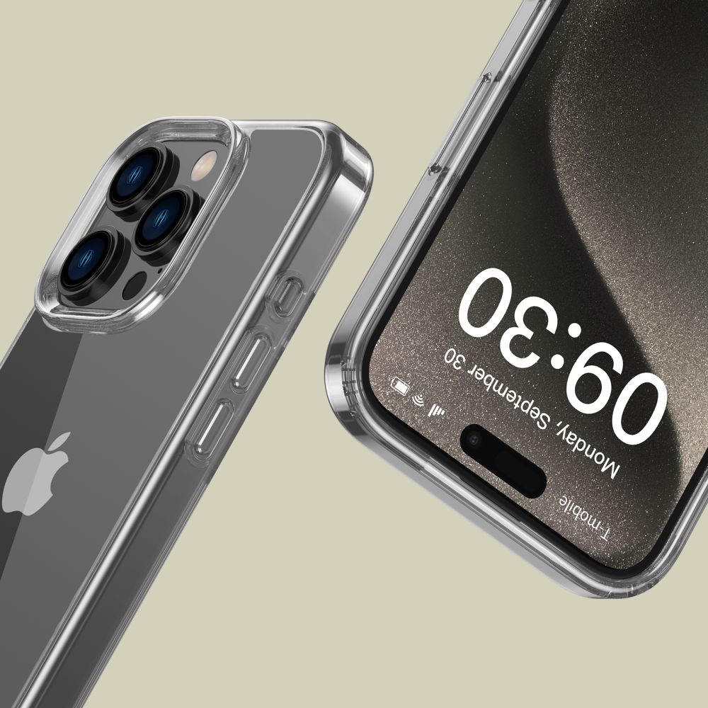 Tech-Protect FlexAir Hybrid-etui til iPhone 16 Pro - Klar