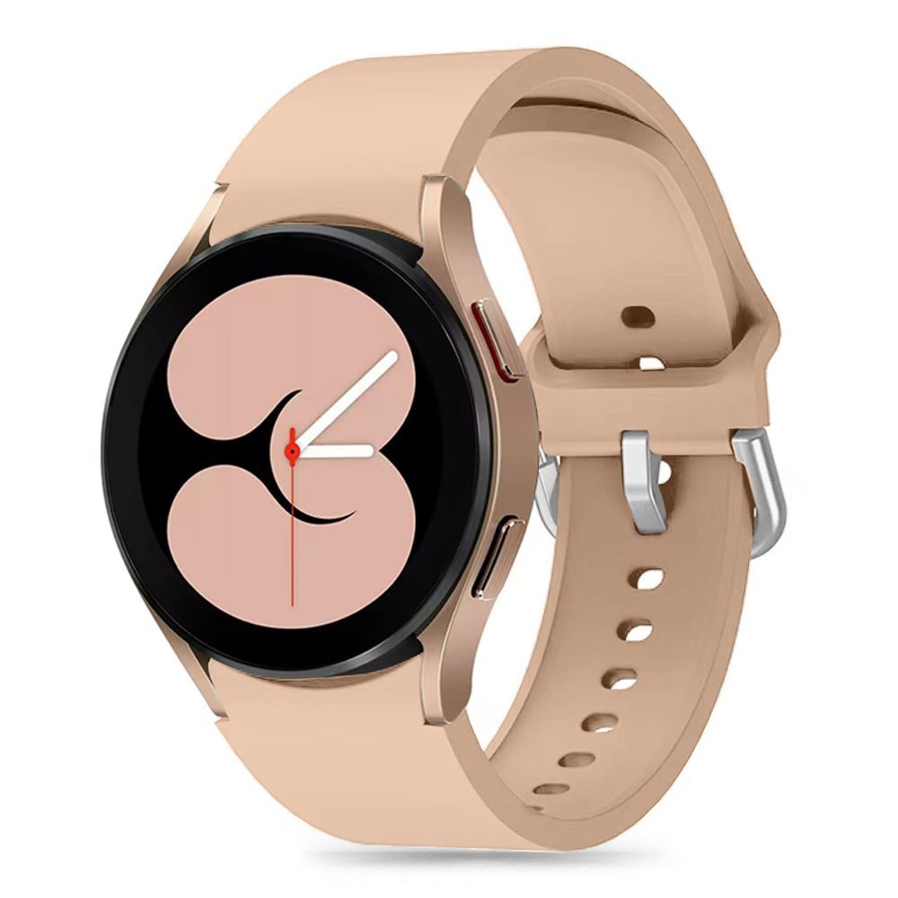Tech-Protect silikonrem för Samsung Galaxy Watch 4 / 5 / 5 Pro / 6 / 7 / FE - Beige