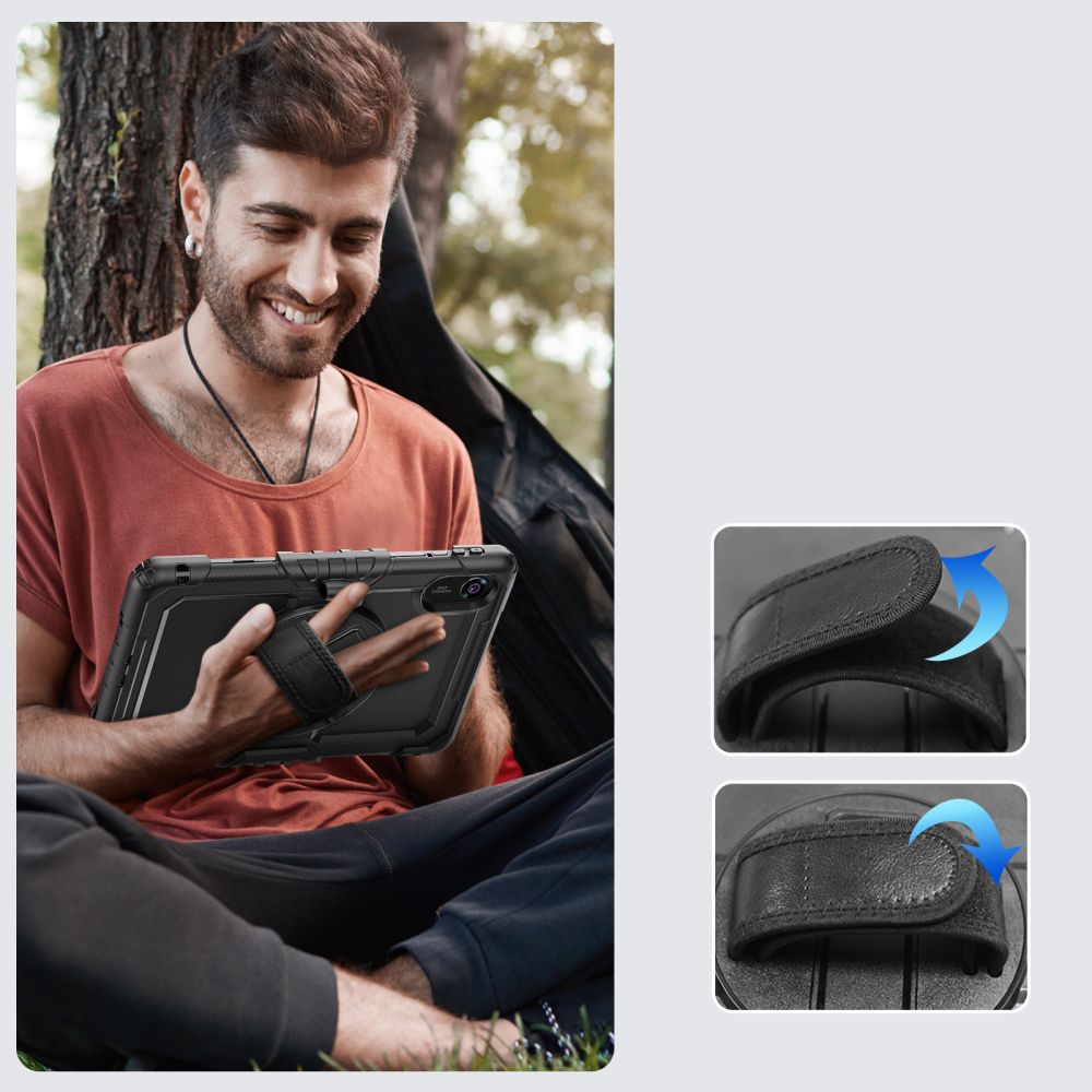 Tech-Protect solidt etui til Xiaomi Redmi Pad 2 11.0 - sort