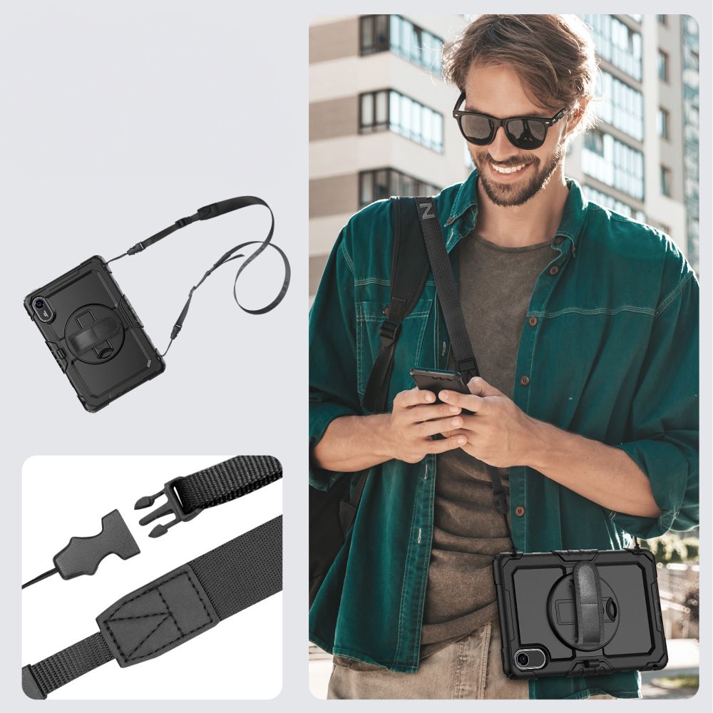 Tech-Protect solidt etui til Xiaomi Redmi Pad 2 11.0 - sort