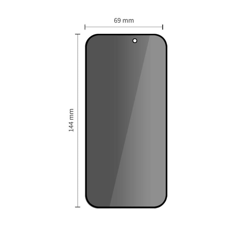 Tech-Protect Quick Set Spy+ Privacy Glass 2-pack för iPhone 14 Pro