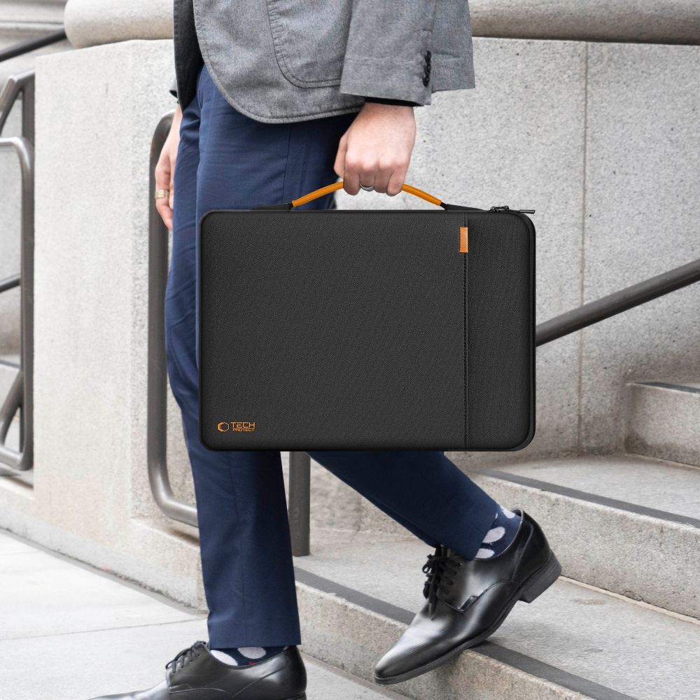 Tech-Protect Defender RS Väska för bärbar dator 15-16 - Svart