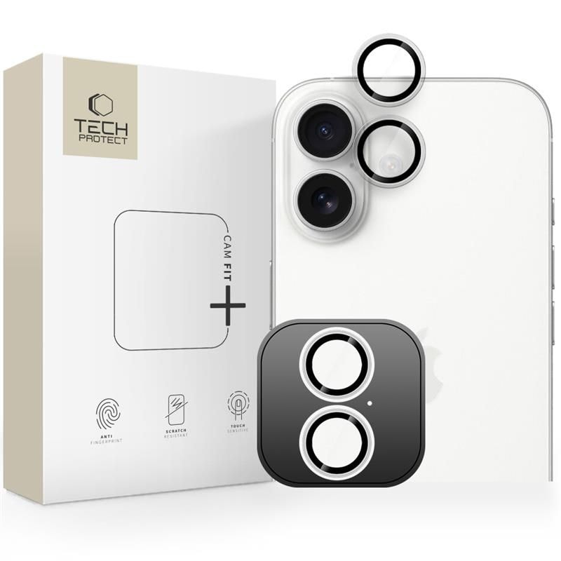 Tech-Protect Camring Fit+ kameraskydd för iPhone 17 - Klar