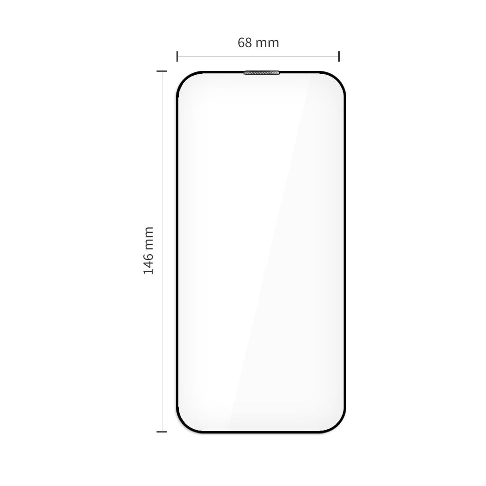 Tech-Protect Quick Set+ 2-pak hærdet glas til iPhone 17 - sort