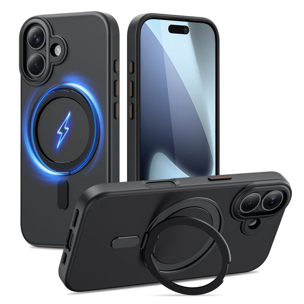 Tech-Protect MagRing MagSafe-fodral för iPhone 17 - mattsvart