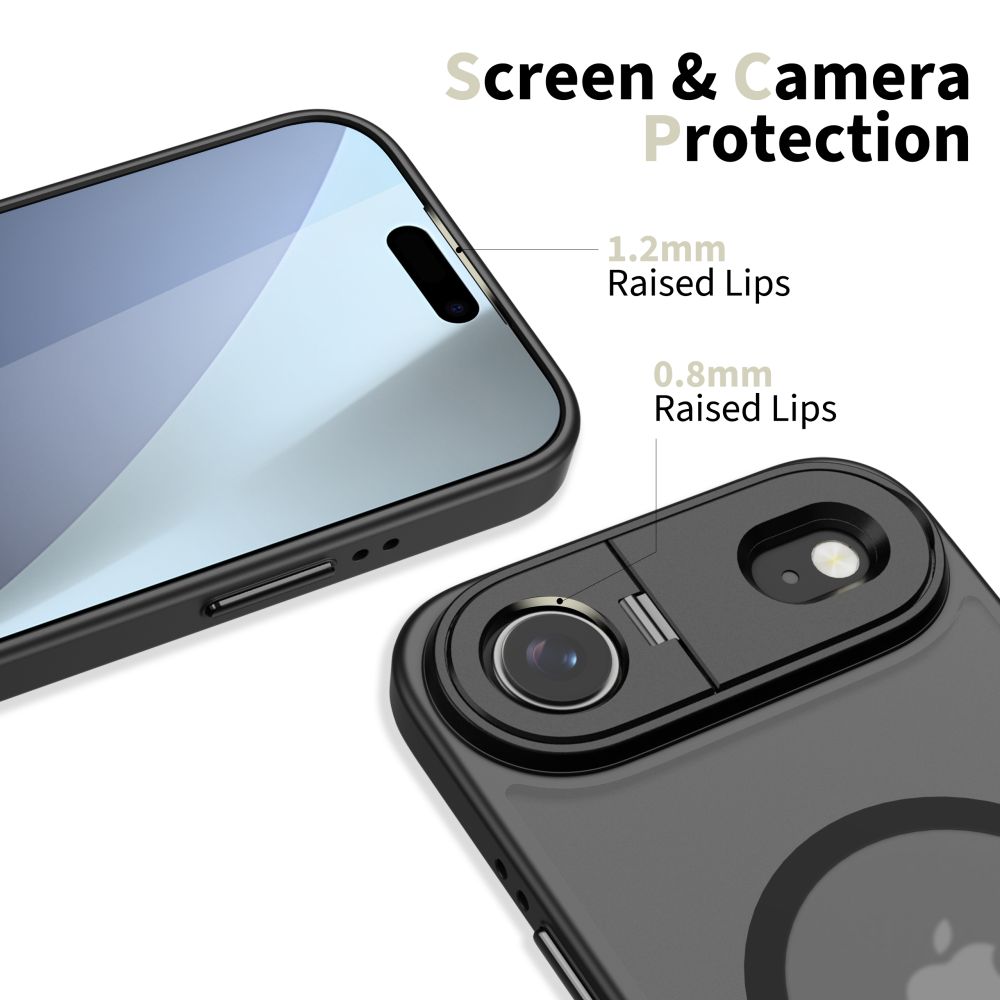 Tech-Protect MagStand MagSafe-etui til iPhone 17 Air - mat sort
