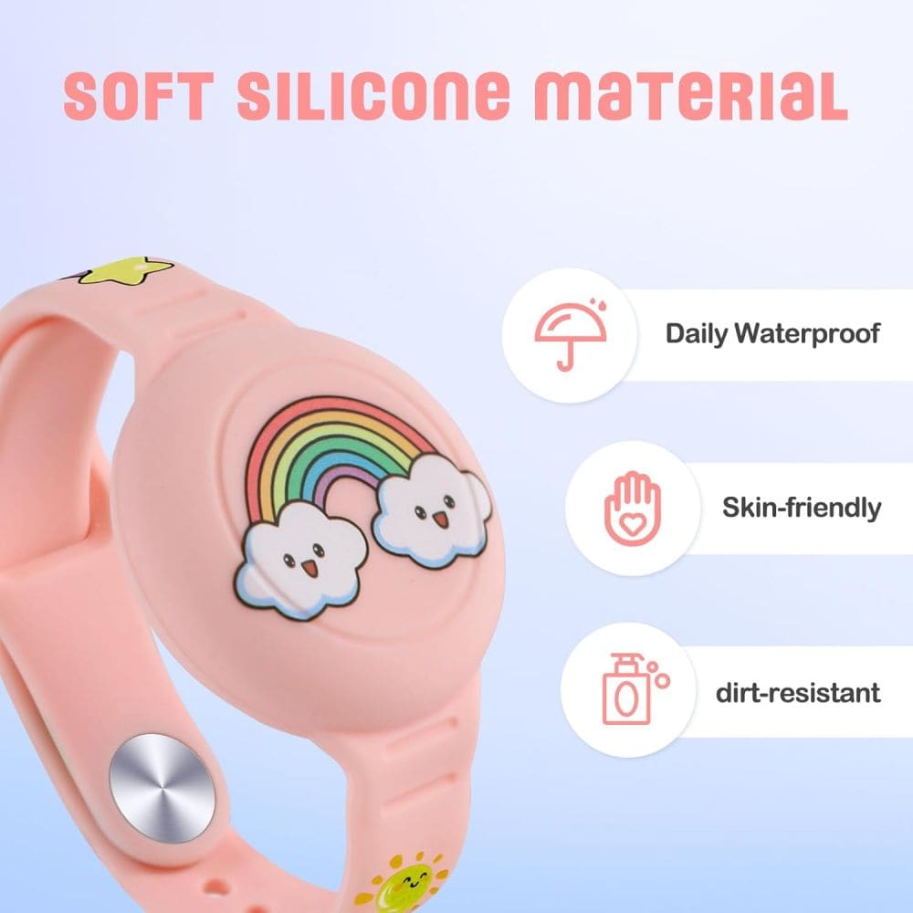 Tech-Protect Smooth 2-pack etui til Apple AirTag 1/2 til børn - flerfarvet