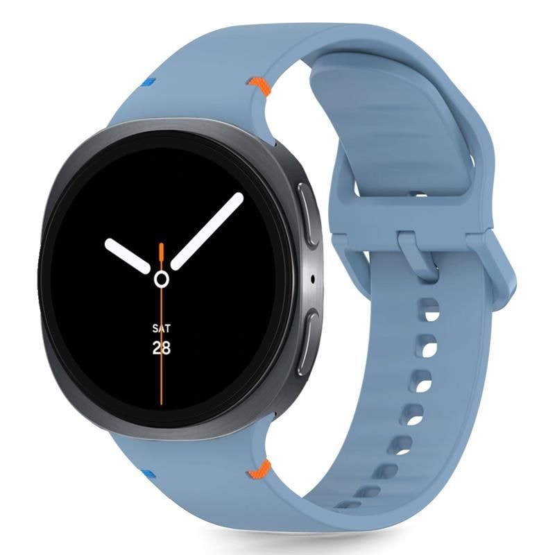 Tech-Protect Silikonarmband för Samsung Galaxy Watch 40/44/46 mm - Blå