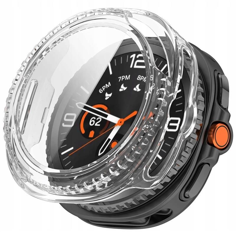 Tech-Protect försvarsfodral för Samsung Galaxy Watch 8 46mm - Transparent