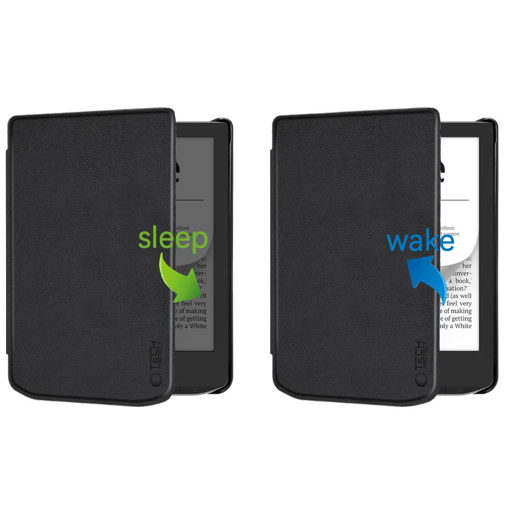 TechProtect SmartCase til PocketBook Verse / Pro / Lite - Sort