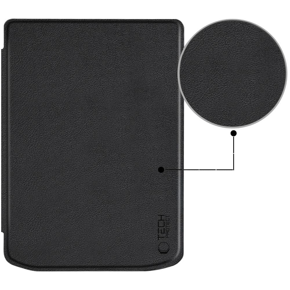 TechProtect SmartCase til PocketBook Verse / Pro / Lite - Sort