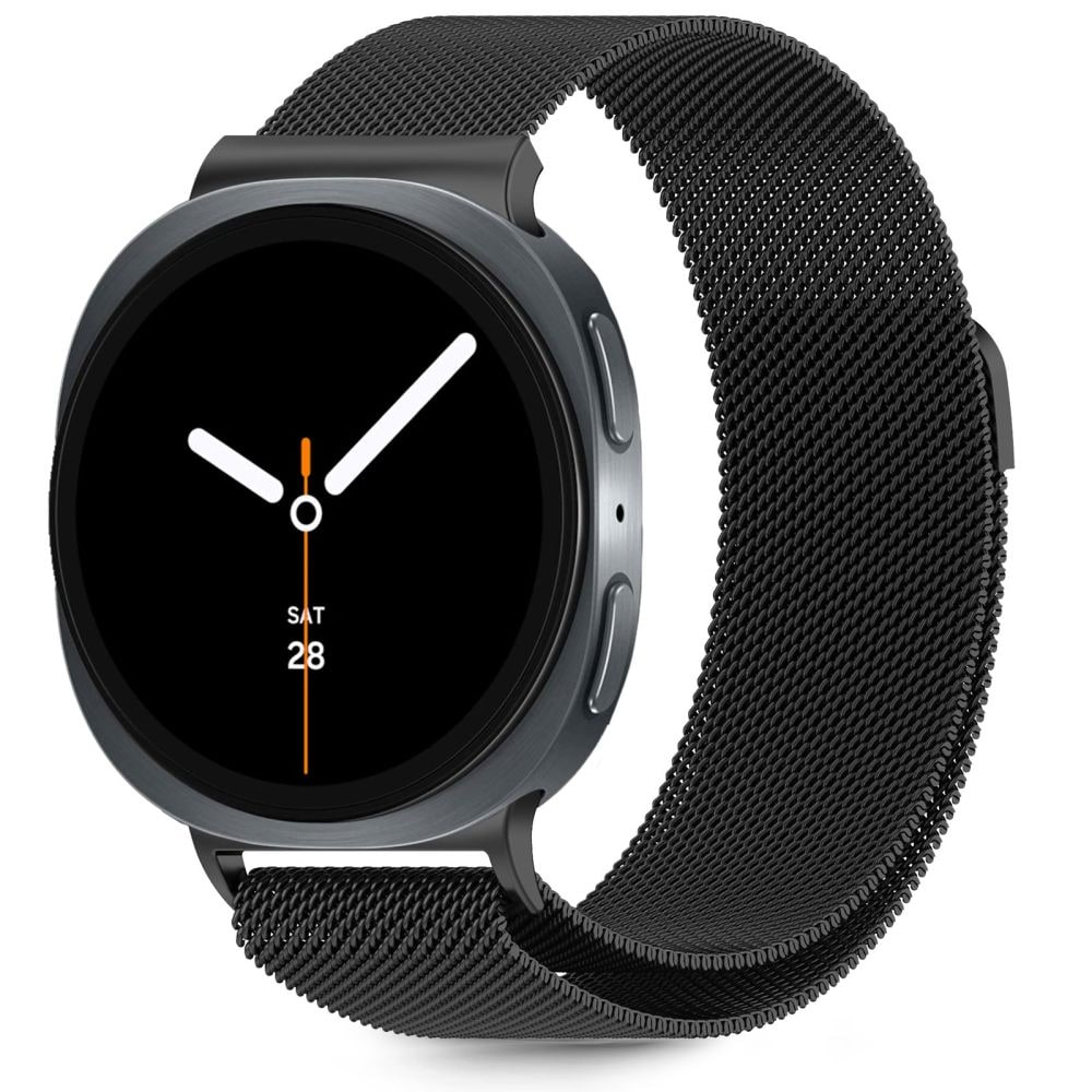 Tech-Protect MilaneseBand för Samsung Galaxy Watch 40/44/46 mm - Svart
