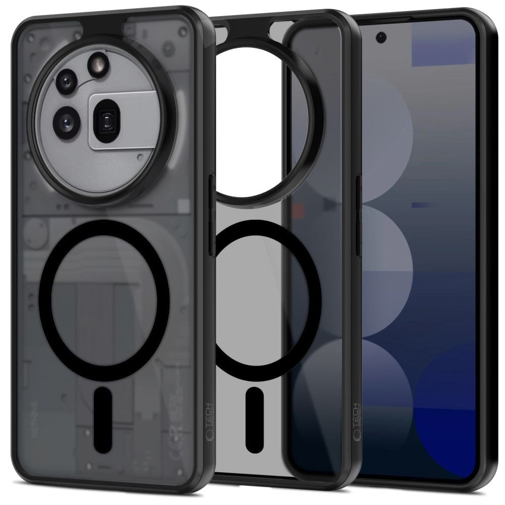 Tech-Protect MagMat MagSafe-fodral för Nothing Phone 3A Pro - Matt svart