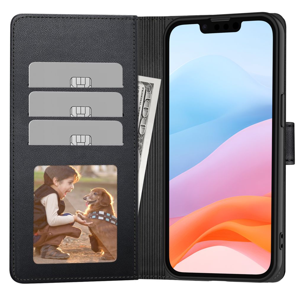 Tech-Protect pungetui til iPhone 16e - mat sort
