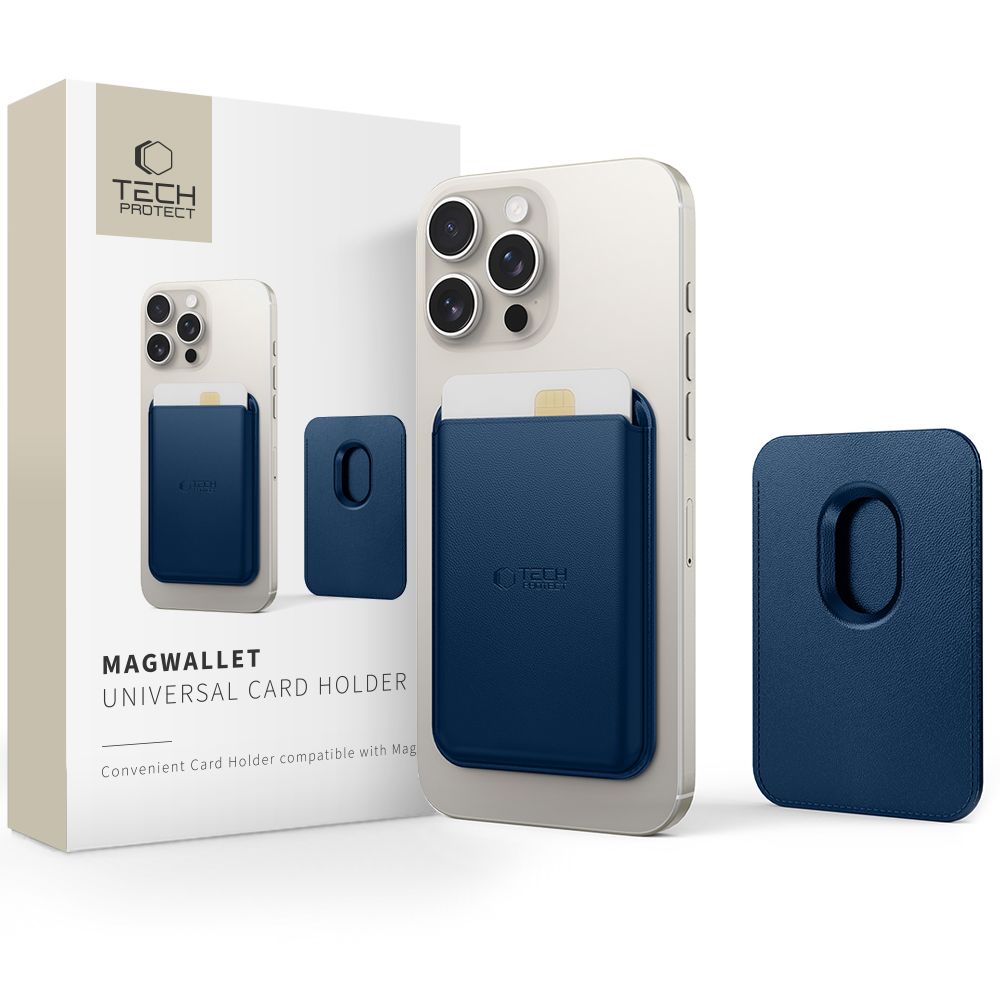 Tech-Protect MagWallet Magsafe-fodral - Blå