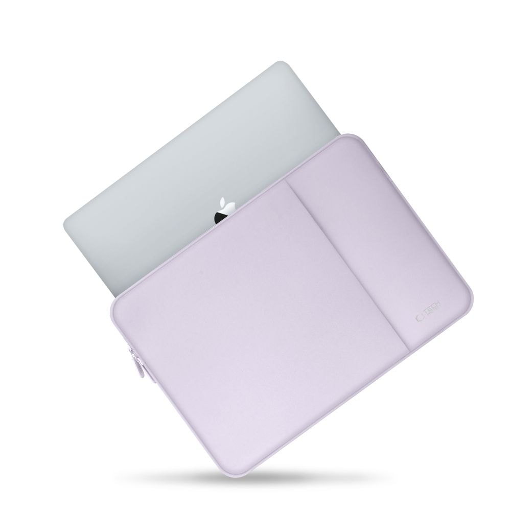 Tech-Protect Neoprenfodral för bärbar dator 15-16" - Lila