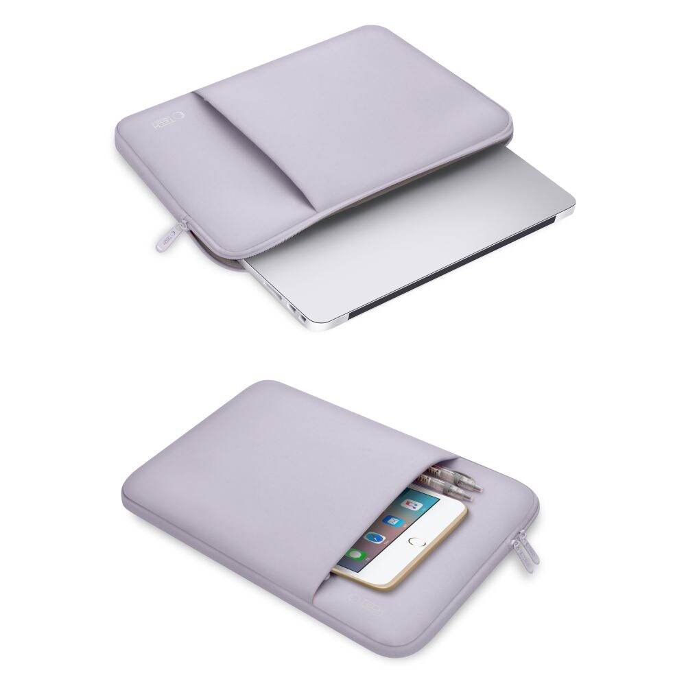 Tech-Protect Neoprenfodral för bärbar dator 15-16" - Lila
