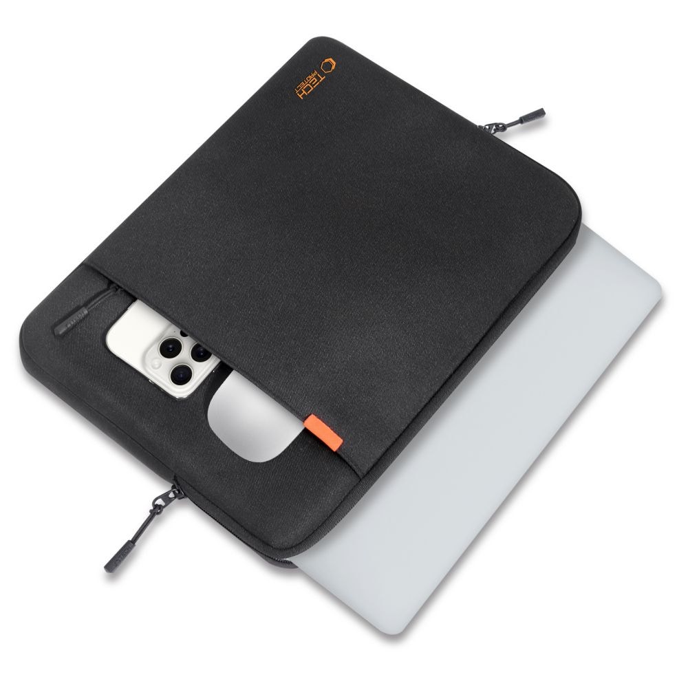 Tech-Protect Defender laptopfodral 38,1–40,6 cm - svart / Datorfodral / Fodral