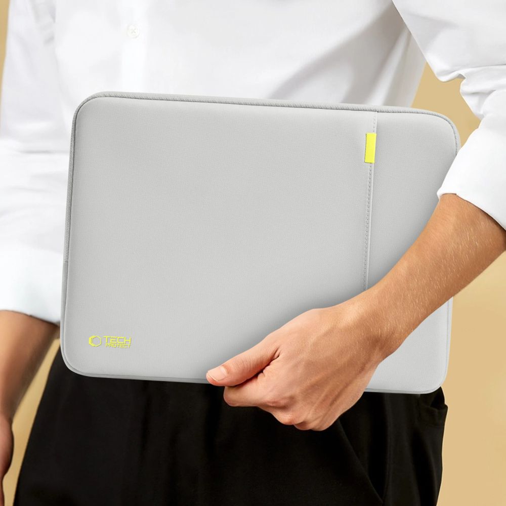 Tech-Protect Defender Väska för bärbar dator 15-16" - Grå