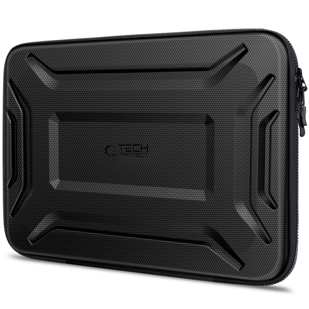 Tech-Protect Kevlar Pro Fodral för bärbar dator 15-16" - Svart / Laptopfodral / Datorväska