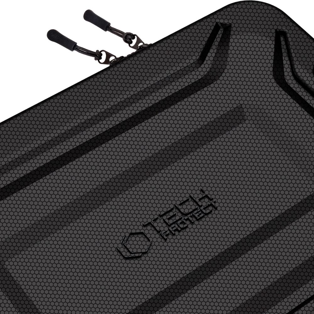 Tech-Protect Kevlar Pro Fodral för bärbar dator 15-16" - Svart / Laptopfodral / Datorväska