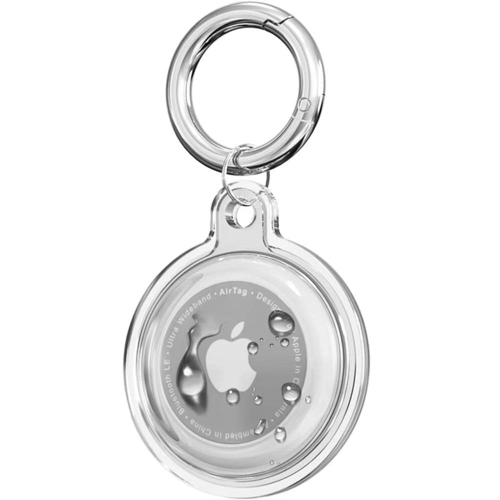 Tech-Protect Icon 4-pak etui til Apple AirTag - gennemsigtig
