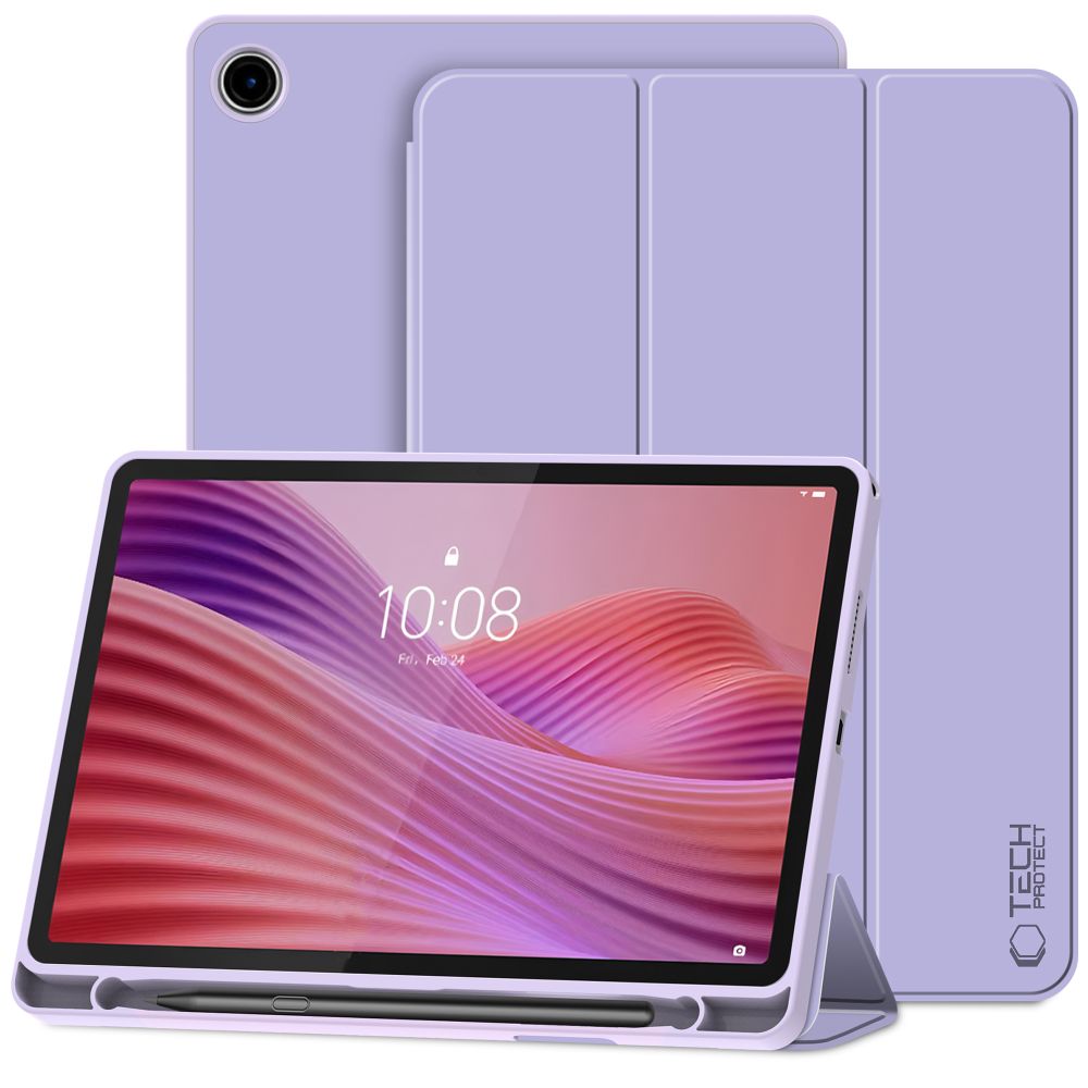 Tech-Protect SmartCase Penna för Lenovo Tab 10.1 TB-311 - Lila