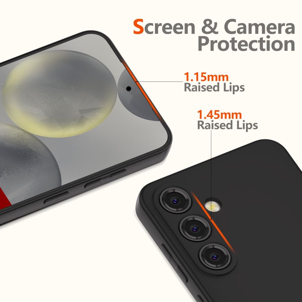 Tech-Protect Icon-etui til Samsung Galaxy A56 5G - Sort