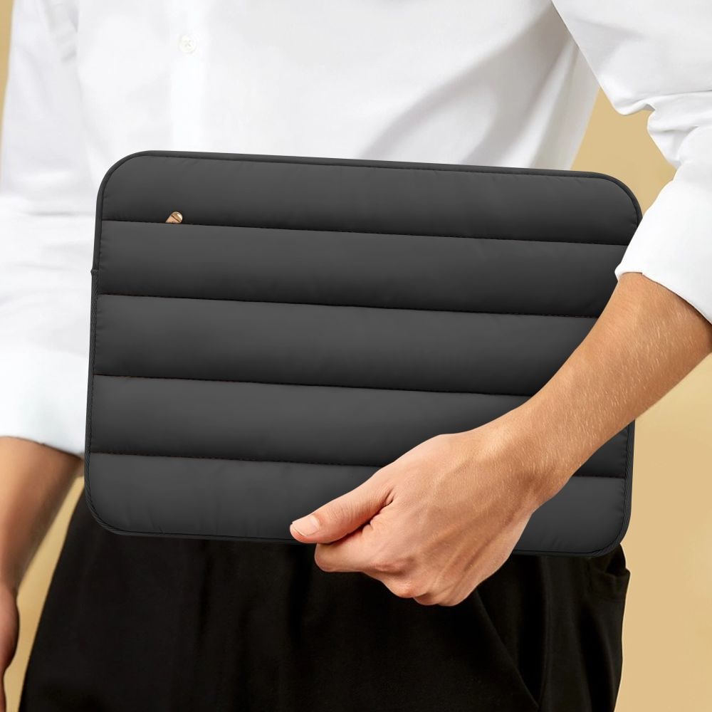 Tech-Protett Fluffy Laptopväska 15-16 - Svart