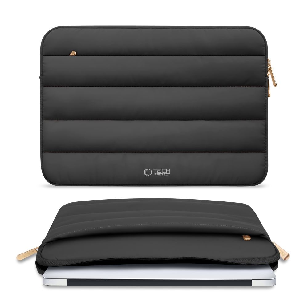 Tech-Protett Fluffy Laptopväska 15-16 - Svart