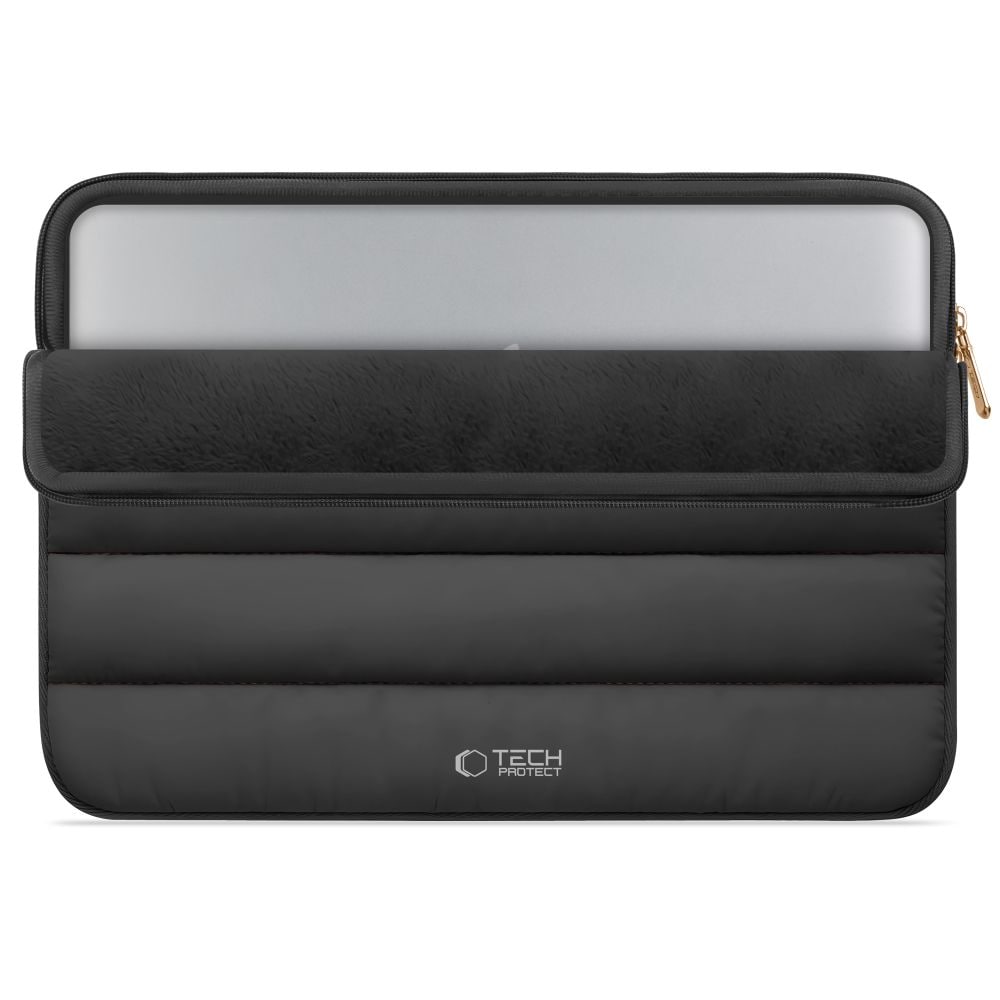 Tech-Protett Fluffy Laptopväska 15-16 - Svart