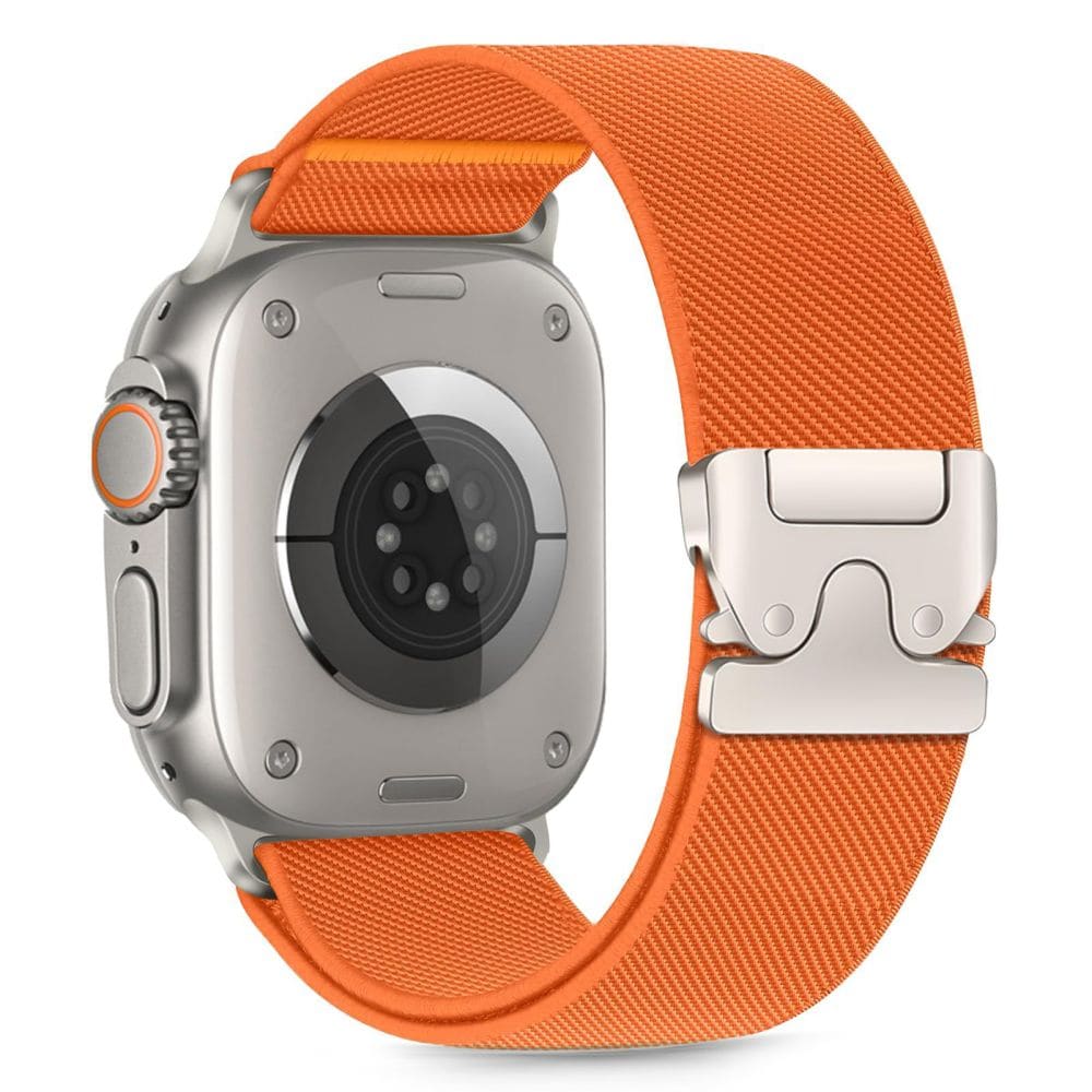 Tech-Protect Nylonlås för Apple-klocka 44/45/46/49mm - Orange