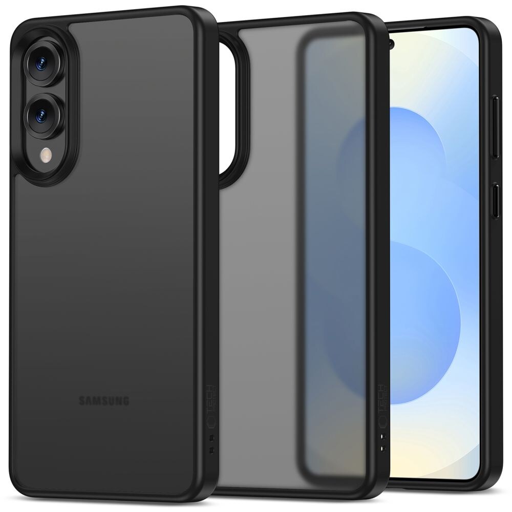 Tech-Protect MagMat-fodral för Samsung Galaxy S25 Edge - Matt svart