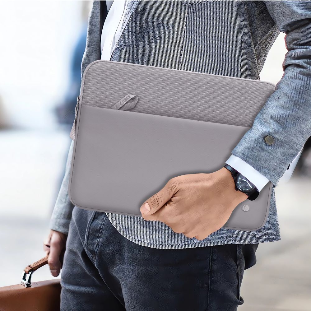 Tech-Protect Sleeve Väska för bärbar dator 13-14 - Grå