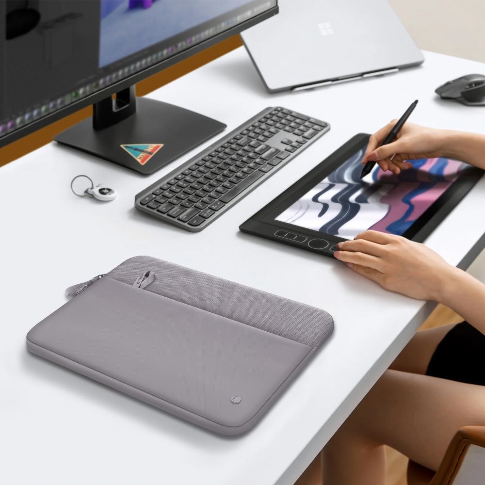 Tech-Protect Sleeve Väska för bärbar dator 15-16 - Grå