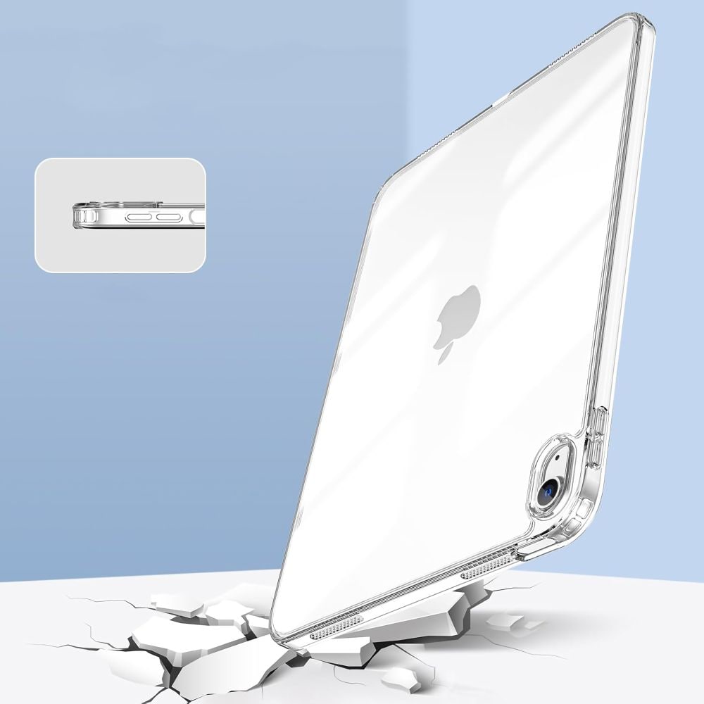 Tech-Protect FlexAir Hybrid-etui til iPad 10,9" 10/2022/11" 11/2025 - Transparent