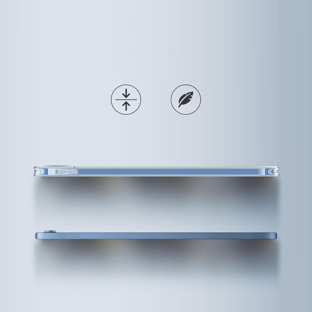 Tech-Protect FlexAir Hybrid-etui til iPad 10,9" 10/2022/11" 11/2025 - Transparent