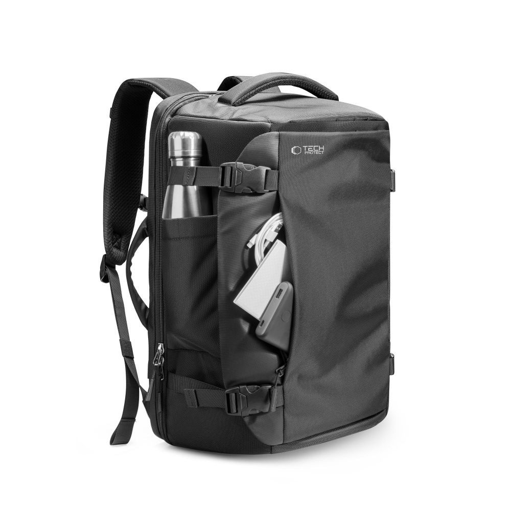 Tech-Protect Defender S40 Ryggsäck för Ryanair & Wizzar, 20L Laptop - Svart