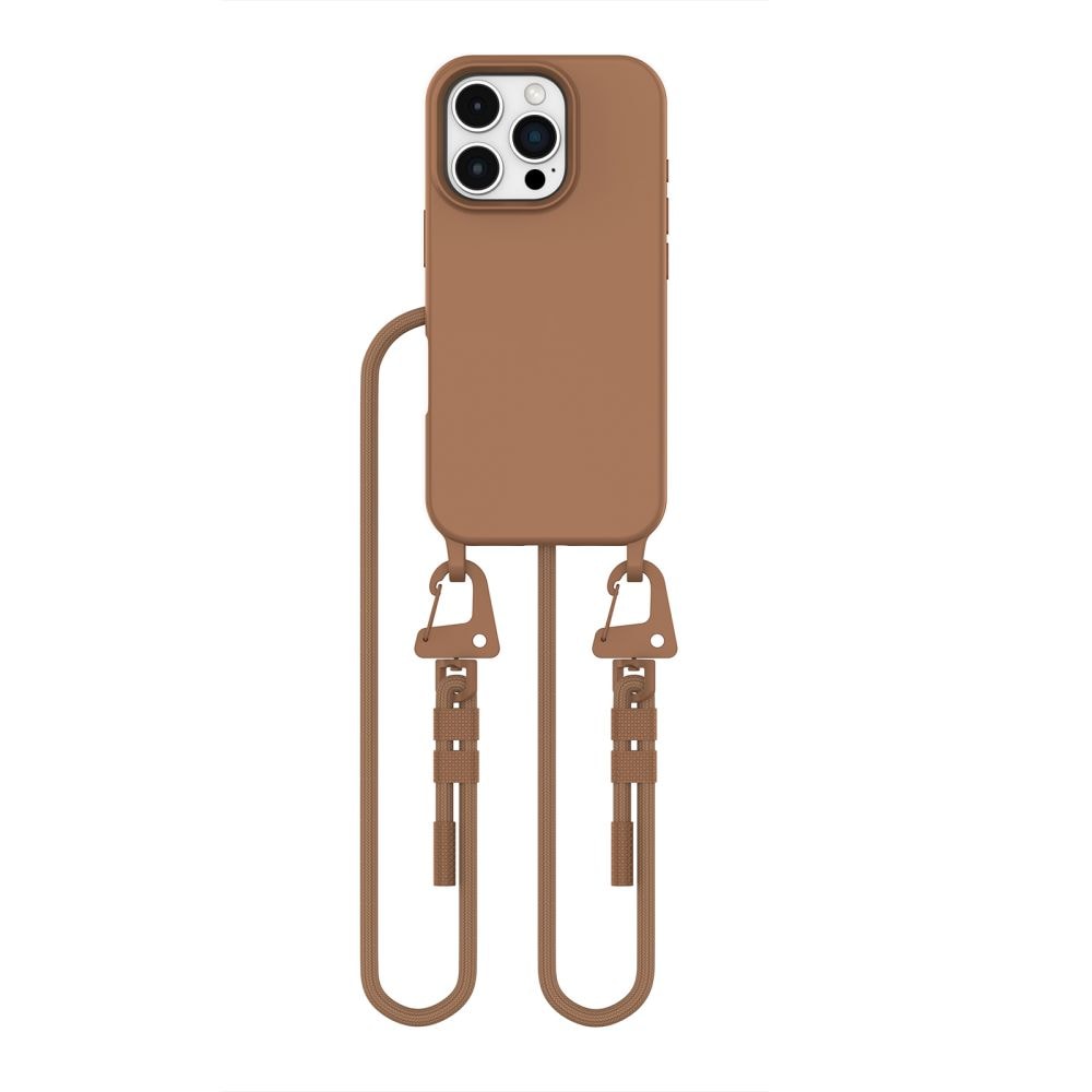 Tech-Protect MagNecklace MagSafe-etui til iPhone 16 Pro Max - Brun