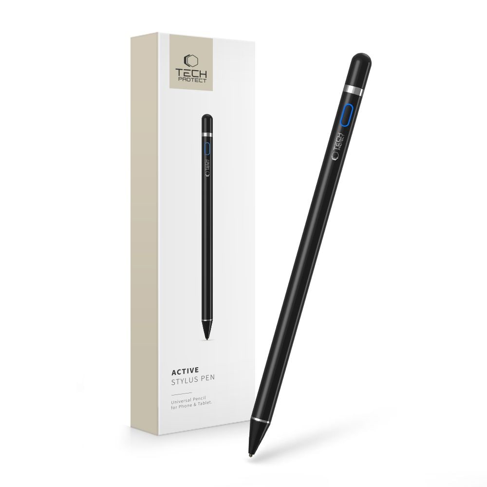 Tech-Protect Aktiv Stylus Penna - Svart