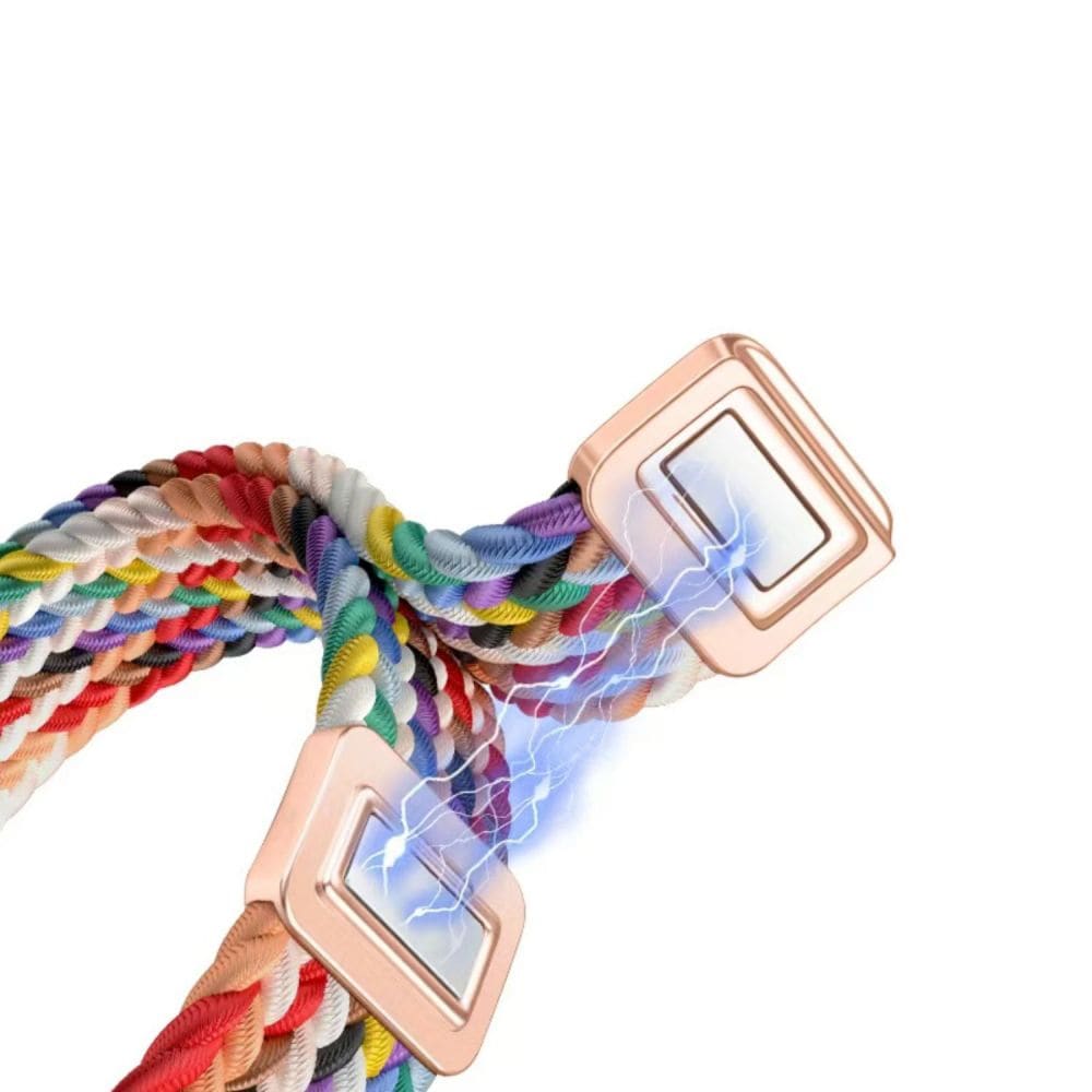 Tech-Protect NylonMag Rem för Xiaomi Smart Band 8 / 9 / NFC - Svart