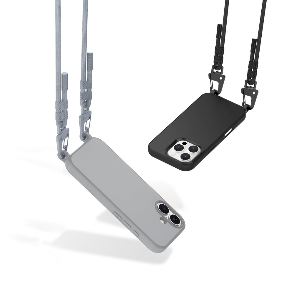 Tech-Protect MagNecklace MagSafe iPhone 13-etui - sort