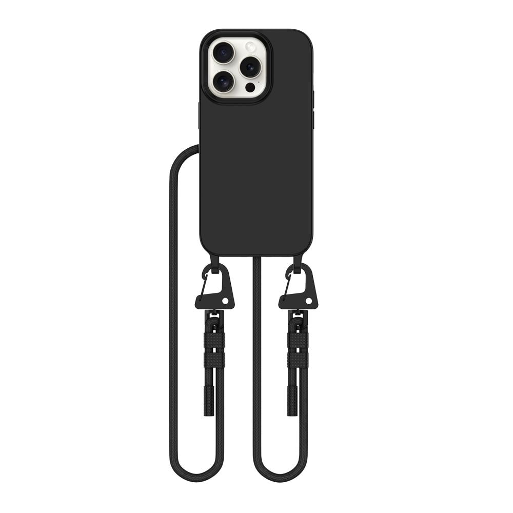 Tech-Protect MagNecklace MagSafe iPhone 14 Pro-etui - sort
