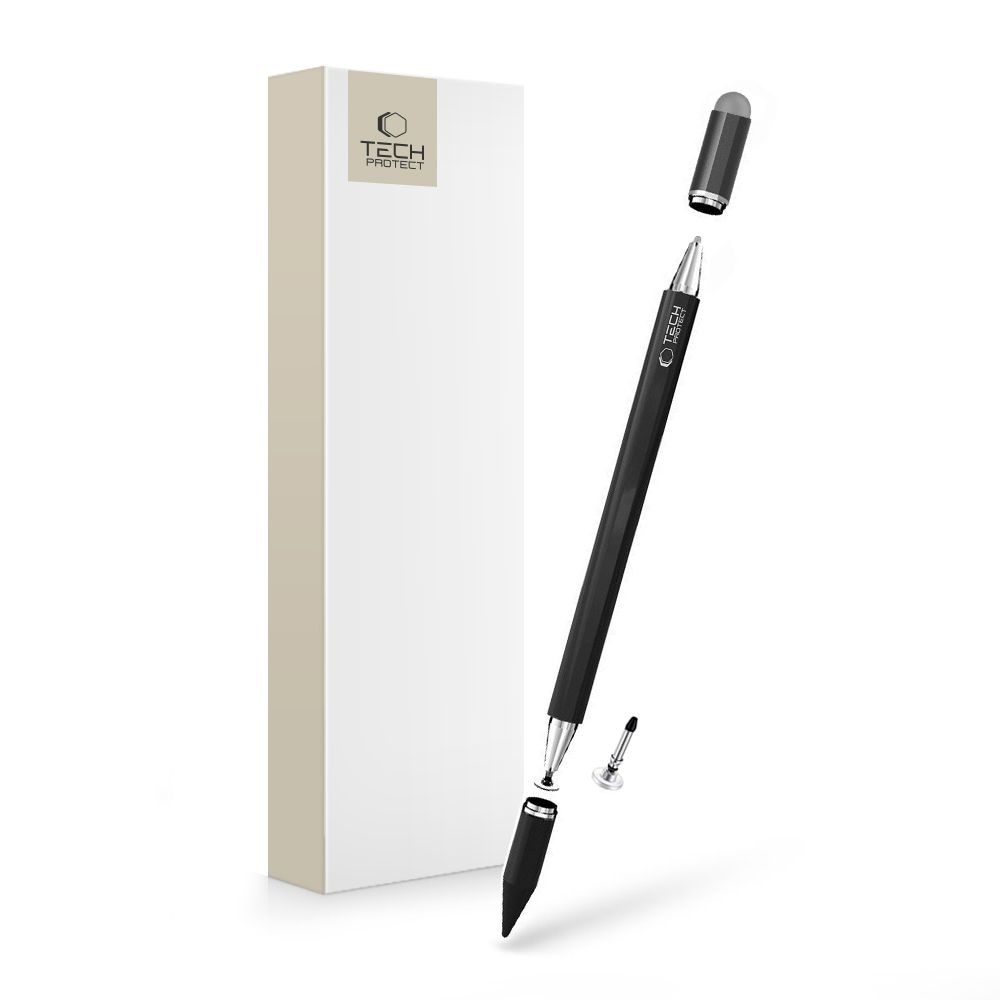 Tech-Protect USP200 3-TIP Stylus Passiv Penna - Svart
