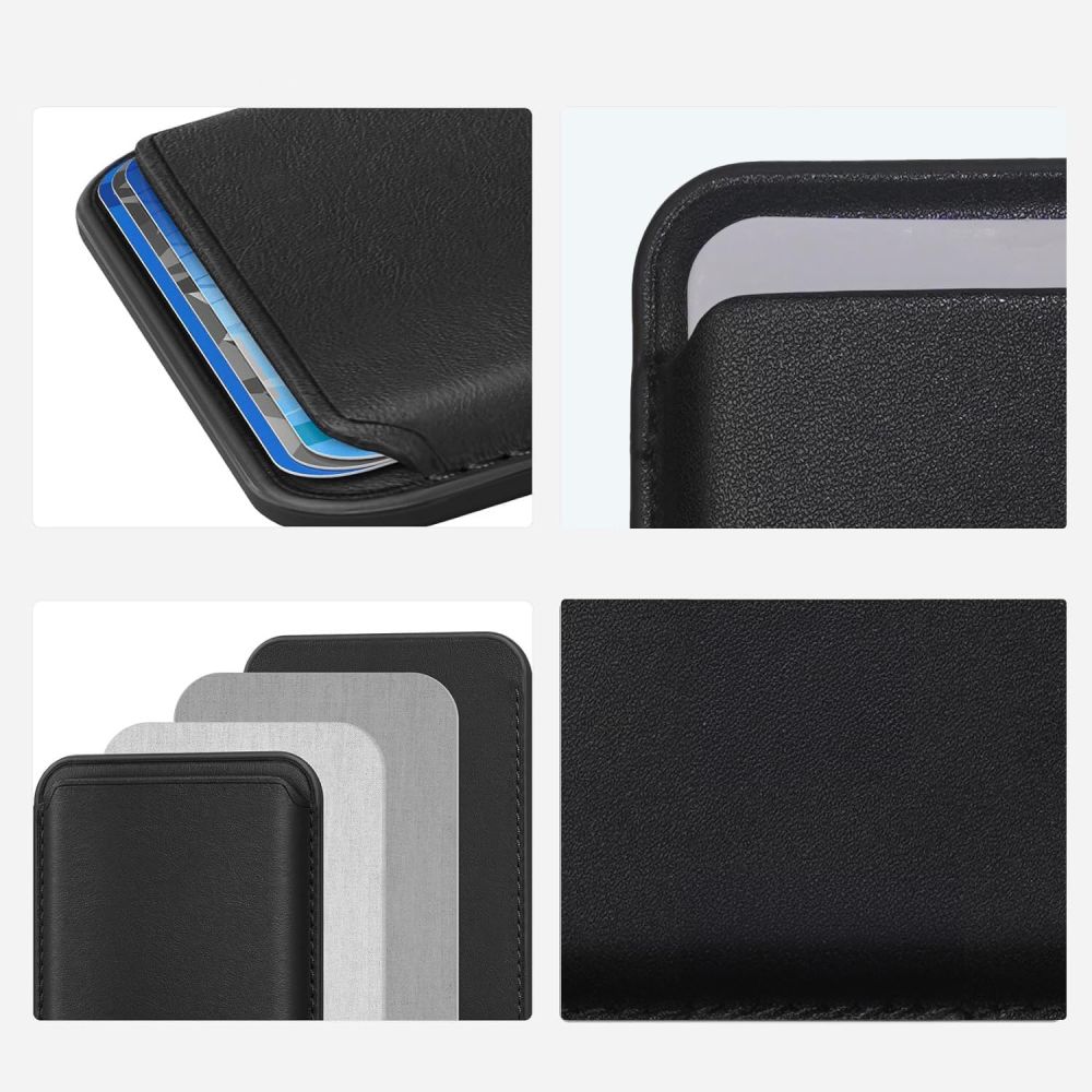 Tech-Protect MagWallet Magsafe kortholder - sort